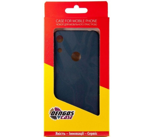 Чохол до мобільного телефона Dengos Carbon Huawei Y6s, blue (DG-TPU-CRBN-48) (DG-TPU-CRBN-48)