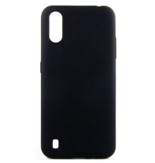 Чохол до мобільного телефона Dengos Carbon Samsung Galaxy A01, black (DG-TPU-CRBN-54) (DG-TPU-CRBN-54)