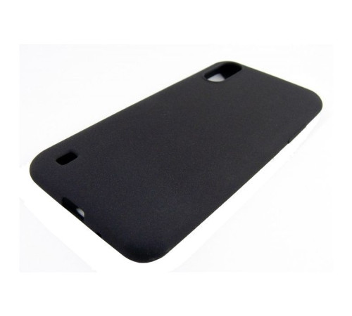 Чохол до мобільного телефона Dengos Carbon Samsung Galaxy A01, black (DG-TPU-CRBN-54) (DG-TPU-CRBN-54)