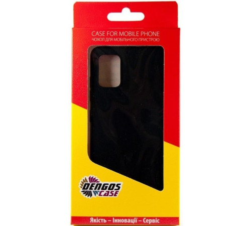Чохол до мобільного телефона Dengos Carbon Samsung Galaxy A51, black (DG-TPU-CRBN-49) (DG-TPU-CRBN-49)