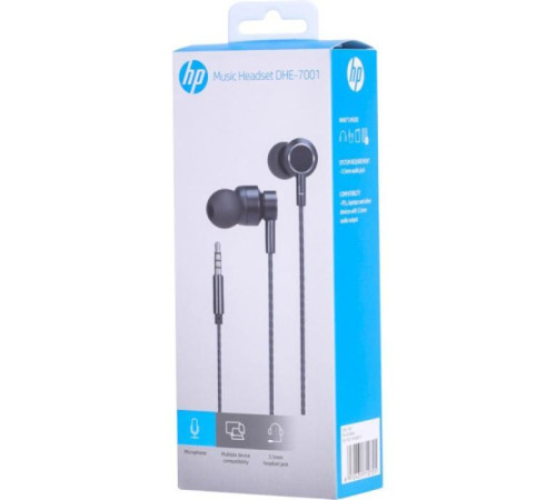 Навушники HP DHE-7001 Headset Black (DHE-7001)