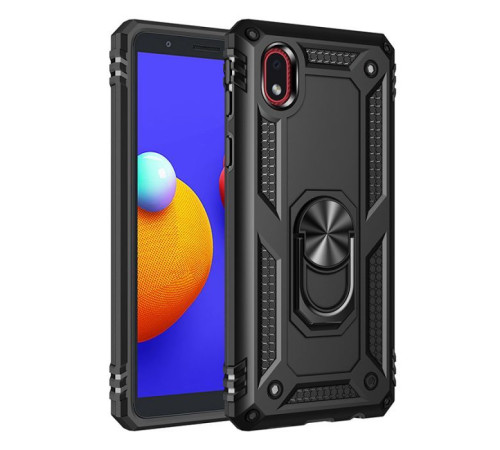 Чохол до мобільного телефона BeCover Military Samsung Galaxy A01 Core SM-A013 Black (705563)