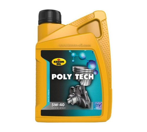Моторна олива Kroon-Oil POLY TECH 5W-40 1л (KL 36139)