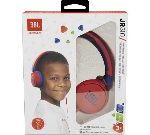 Навушники JBL JR 310 Red (JBLJR310RED)