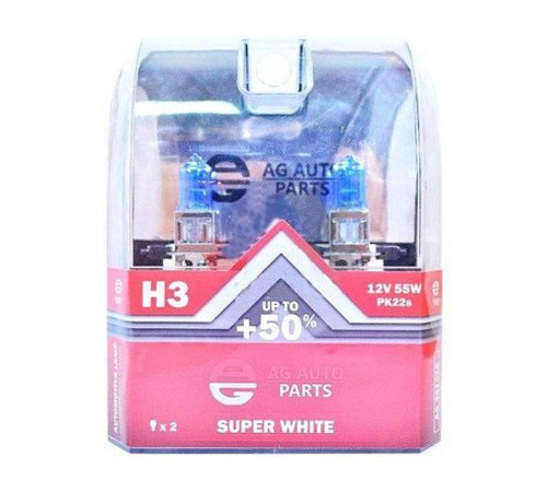 Автолампа AG AUTOPARTS галогенова 55W (AG 40101S)