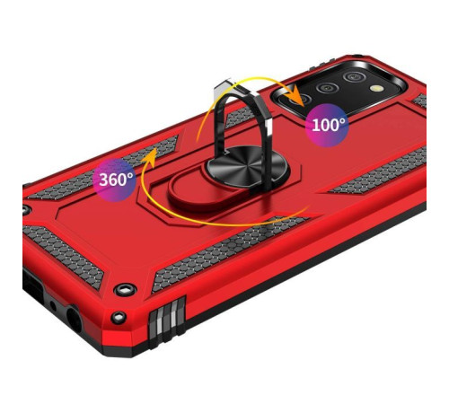 Чохол до мобільного телефона BeCover Military Samsung Galaxy A02s SM-A025/A03s SM-A037/M02s SM-M025 Red (706014)