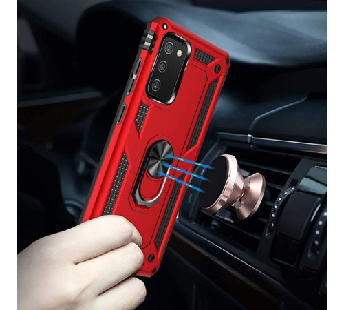 Чохол до мобільного телефона BeCover Military Samsung Galaxy A02s SM-A025/A03s SM-A037/M02s SM-M025 Red (706014)
