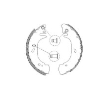 Тормозные колодки REMSA 4306.01