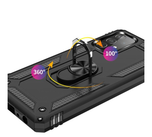 Чохол до мобільного телефона BeCover Military Samsung Galaxy A52 SM-A525 Black (706060)