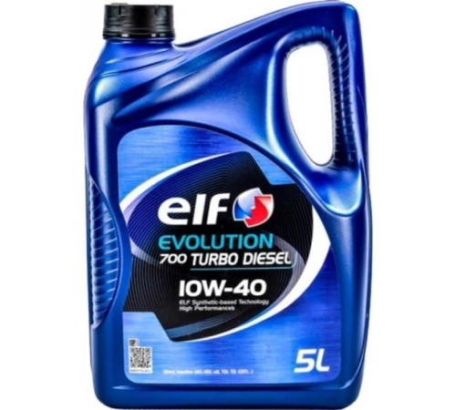 Моторное масло ELF EVOL.700 TURBO D 10w40 5л. (4379)