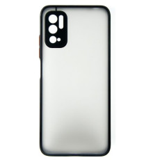 Чехол для мобильного телефона Dengos Matte POCO M3 Pro (black) (DG-TPU-MATT-77)