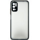 Чохол до мобільного телефона Dengos Matte POCO M3 Pro (black) (DG-TPU-MATT-77)
