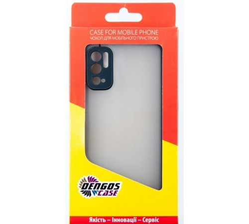 Чохол до мобільного телефона Dengos Matte POCO M3 Pro (black) (DG-TPU-MATT-77)