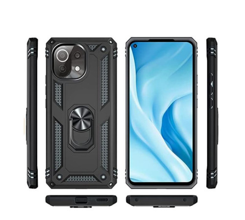 Чохол до мобільного телефона BeCover Military Xiaomi Mi 11 Lite / Mi 11 Lite 5G Black (706642)