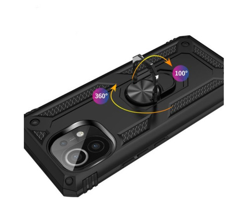 Чохол до мобільного телефона BeCover Military Xiaomi Mi 11 Lite / Mi 11 Lite 5G Black (706642)