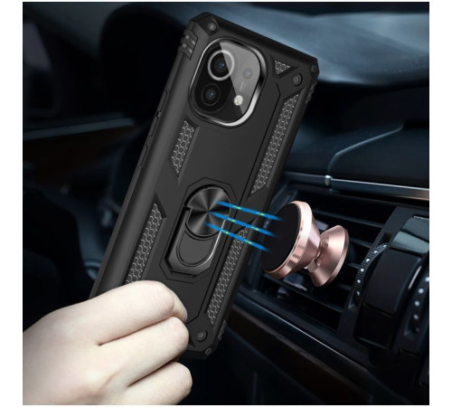 Чохол до мобільного телефона BeCover Military Xiaomi Mi 11 Lite / Mi 11 Lite 5G Black (706642)