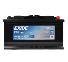 Акумулятор автомобільний EXIDE START-STOP EFB 100A (EL1000)