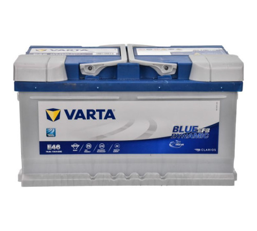 Акумулятор автомобільний Varta Blue Dynamic START-STOP 75Ah (575500073)
