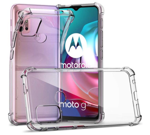 Чохол до мобільного телефона BeCover Anti-Shock Motorola Moto G10 / G30 Clear (706675)