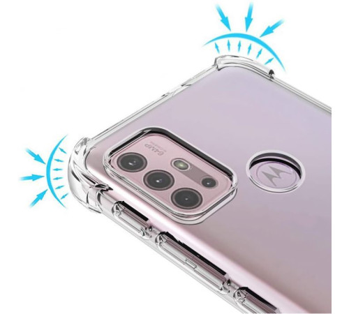 Чохол до мобільного телефона BeCover Anti-Shock Motorola Moto G10 / G30 Clear (706675)