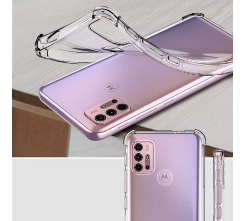 Чохол до мобільного телефона BeCover Anti-Shock Motorola Moto G10 / G30 Clear (706675)