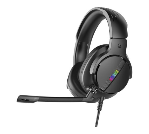 Навушники Marvo RGB-LED Black (HG9065)