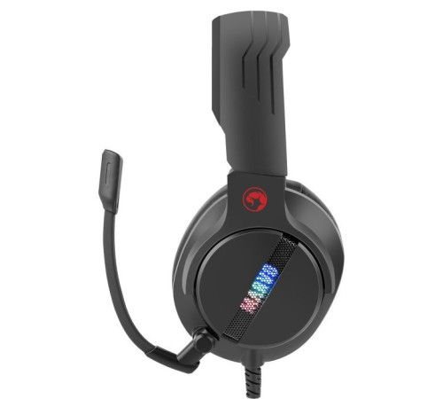 Навушники Marvo RGB-LED Black (HG9065)