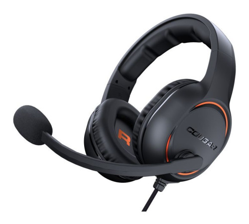 Навушники Cougar HX330 Black-Orange