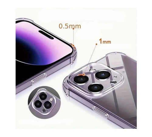 Чохол до мобільного телефона BeCover Anti-Shock Apple iPhone 13 Pro Clear (706981)