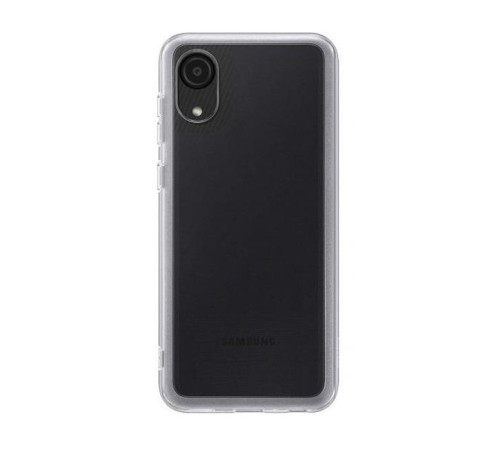 Чохол до мобільного телефона Samsung A03 Soft Clear Cover Transparent (EF-QA032TTEGRU)