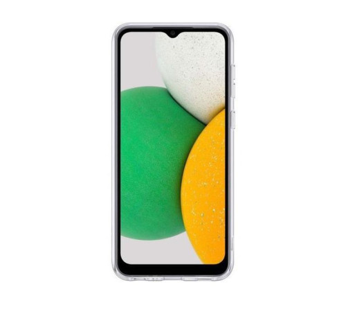 Чохол до мобільного телефона Samsung A03 Soft Clear Cover Transparent (EF-QA032TTEGRU)