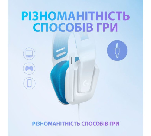 Навушники Logitech G335 Wired Gaming White (981-001018)