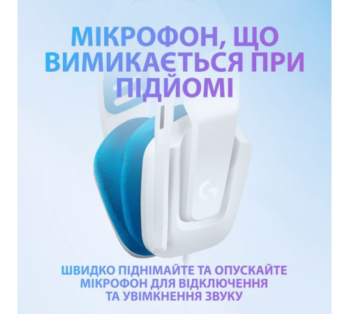 Навушники Logitech G335 Wired Gaming White (981-001018)