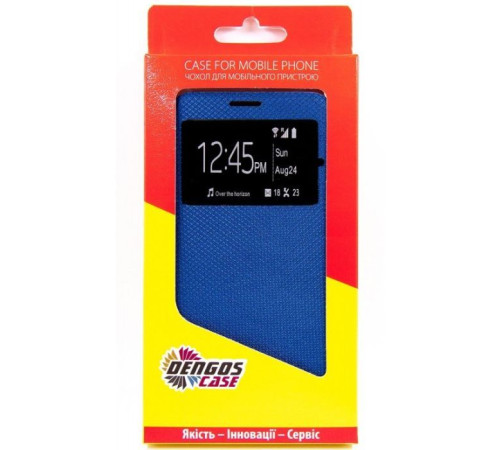 Чохол до мобільного телефона Dengos Samsung Galaxy A03 (blue) (DG-SL-BK-311)