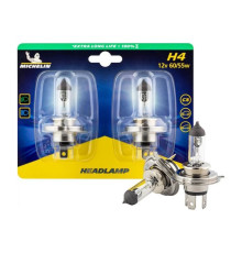 Автолампа Michelin H4 12V60/55WP43T LONG LIFE 130 (73601)
