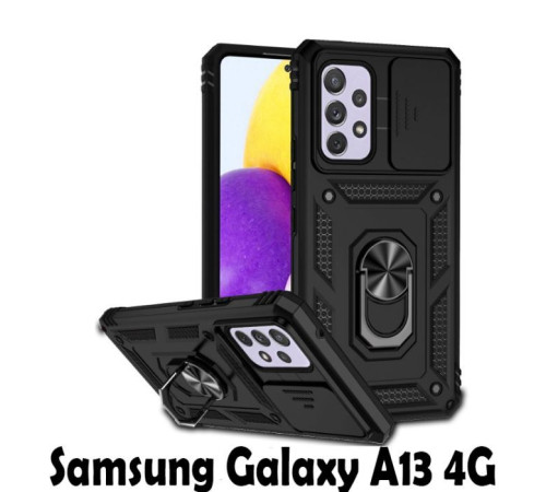 Чохол до мобільного телефона BeCover Military Samsung Galaxy A13 4G SM-A135 Black (707393)