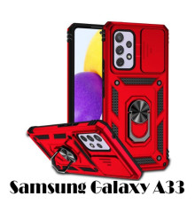 Чохол до мобільного телефона BeCover Military Samsung Galaxy A33 SM-A336 Red (707385)