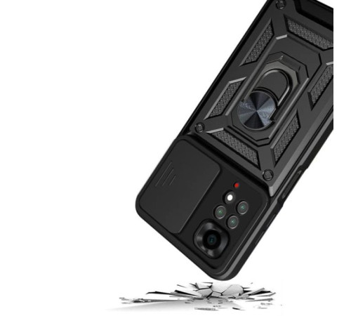 Чохол до мобільного телефона BeCover Military Xiaomi Redmi Note 11 / Note 11S Black (707413)