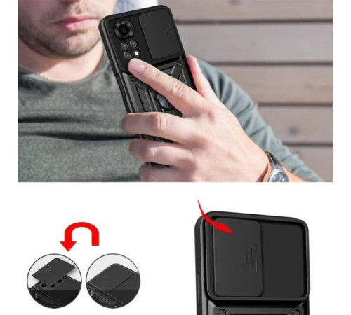 Чохол до мобільного телефона BeCover Military Xiaomi Redmi Note 11 / Note 11S Black (707413)