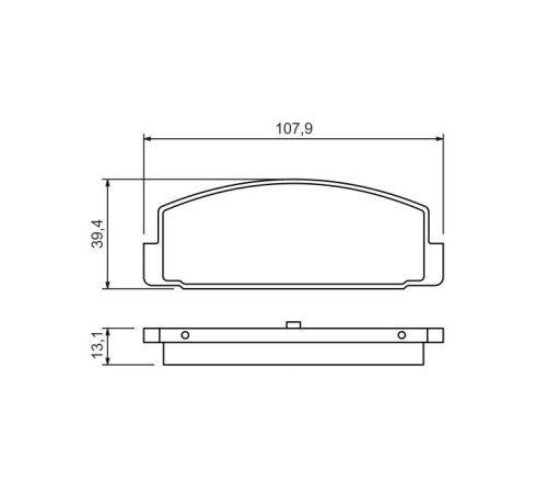 Гальмівні колодки Bosch 0 986 424 295