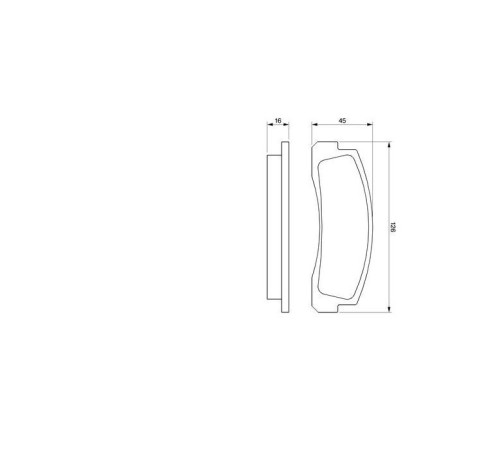 Гальмівні колодки Bosch 0 986 466 601