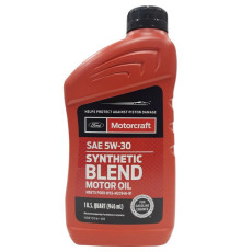 Моторна олива Ford Motorcraft Synthetic Blend 5W-30 946 ml (XO5W30Q1SP)