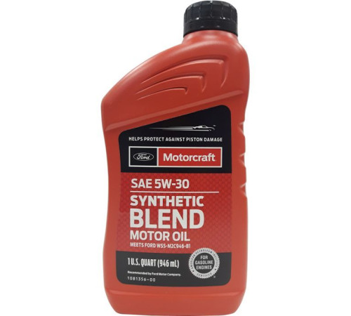 Моторна олива Ford Motorcraft Synthetic Blend 5W-30 946 ml (XO5W30Q1SP)