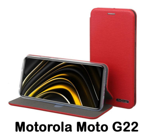 Чохол до мобільного телефона BeCover Exclusive Motorola Moto G22 Burgundy Red (707909)