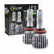 Автолампа SOLAR H11 CANBUS 12/24V 6500K 6000Lm 50W Cree Chip 1860 (8611)