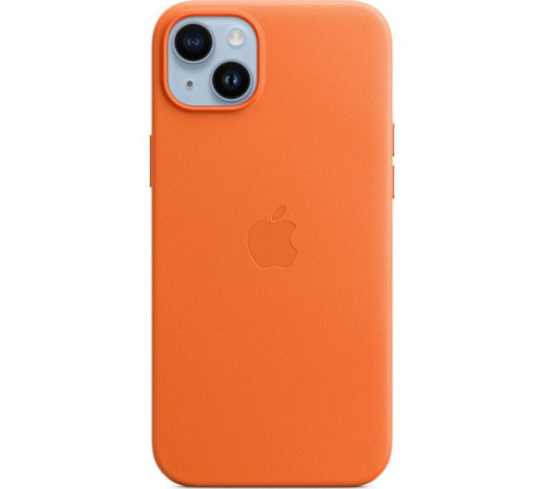 Чохол до мобільного телефона Apple iPhone 14 Plus Leather Case with MagSafe - Orange,Model A2907 (MPPF3ZE/A)