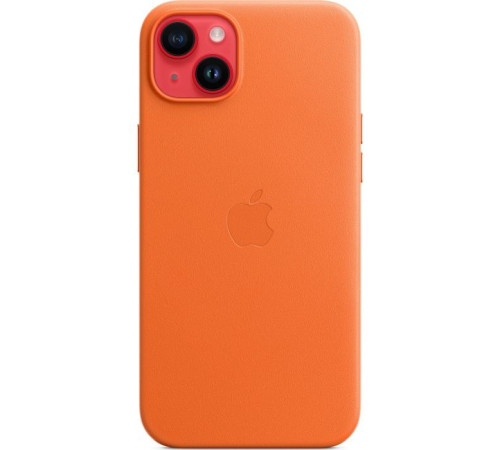Чохол до мобільного телефона Apple iPhone 14 Plus Leather Case with MagSafe - Orange,Model A2907 (MPPF3ZE/A)