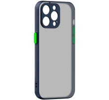 Чохол до мобільного телефона Armorstandart Frosted Matte Apple iPhone 14 Pro Max Navy Blue (ARM64484)