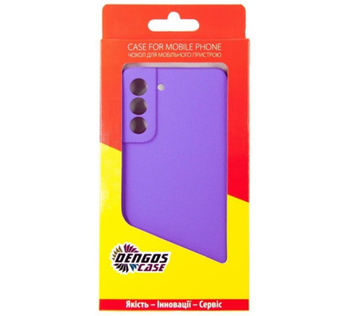 Чохол до мобільного телефона Dengos Carbon Samsung Galaxy S21 FE (purple) (DG-TPU-CRBN-159)