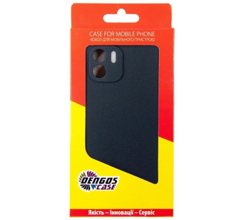 Чохол до мобільного телефона Dengos Carbon Xiaomi Redmi A1 (black) (DG-TPU-CRBN-161)